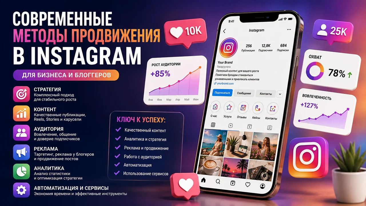 Методы продвижения в Instagram